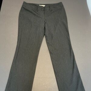 Michael Kors Black Pinstripe  Dress Pants Size 8
